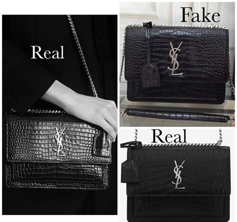 how to spot a fake ysl cabas chyc|real ysl card bag.